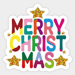 Merry Christmas Sticker